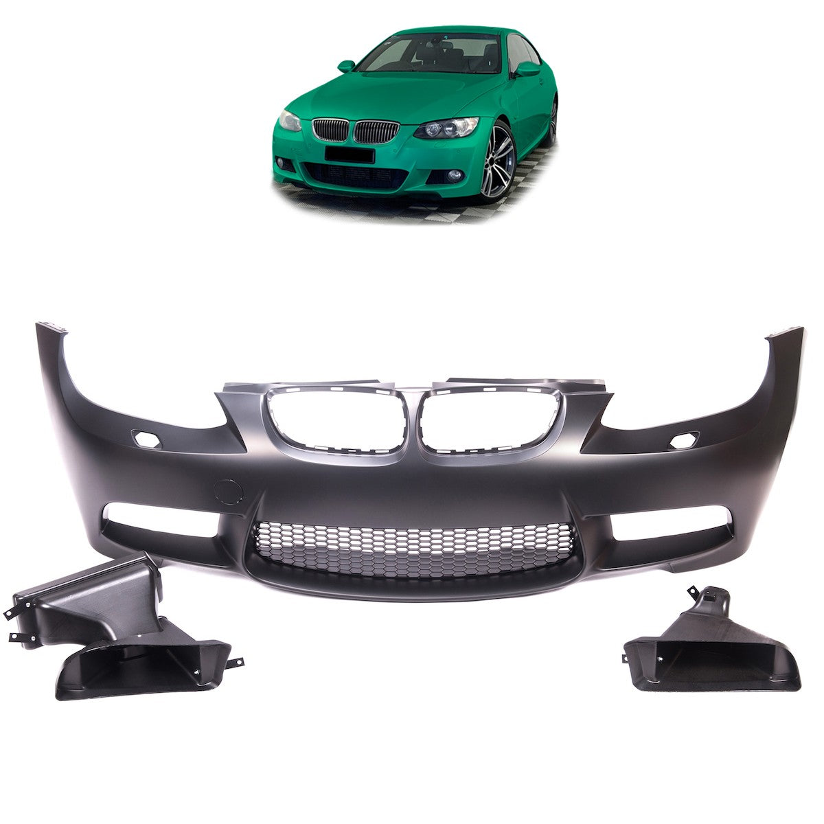 Frontstoßstange mit Lufteinlässen passend für BMW 3er E92 E93 2006-2010