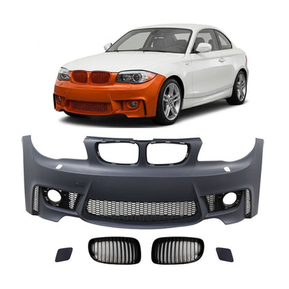 Frontstoßstange mit Grill passend für BMW 1er E81 E82 E87 E88 2004-2011