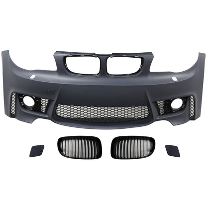 Frontstoßstange mit Grill passend für BMW 1er E81 E82 E87 E88 2004-2011