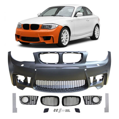 Frontstoßstange mit PDC SRA Grill passend für BMW 1er E81 E82 E87 E88 04-11