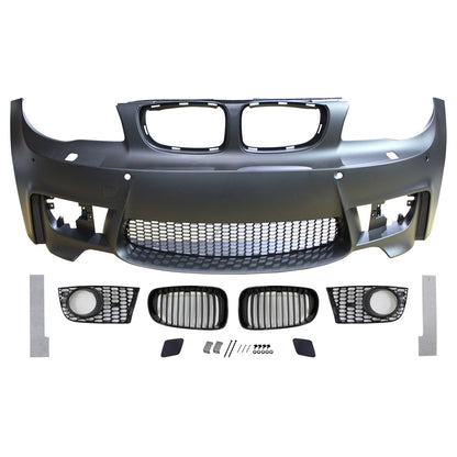 Frontstoßstange mit PDC SRA Grill passend für BMW 1er E81 E82 E87 E88 04-11