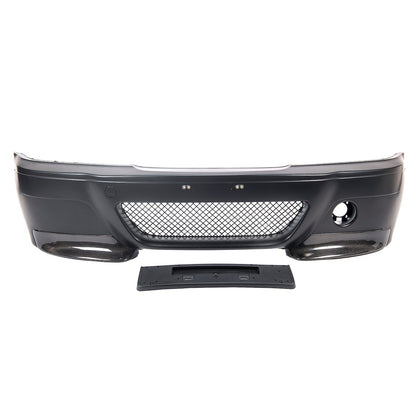 Frontstoßstange mit Carbon-Splittern passend für BMW E46 M3 Coupé/Cabrio 00-06