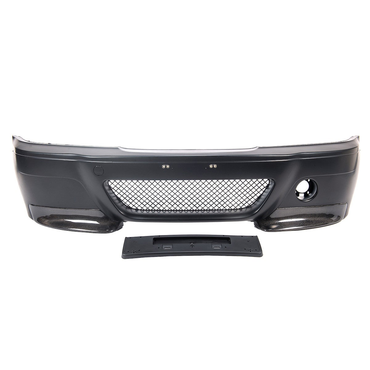 Frontstoßstange mit Carbon-Splittern passend für BMW 3er E46 1999-2006