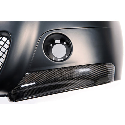 Frontstoßstange mit Carbon-Splittern passend für BMW 3er E46 1999-2006