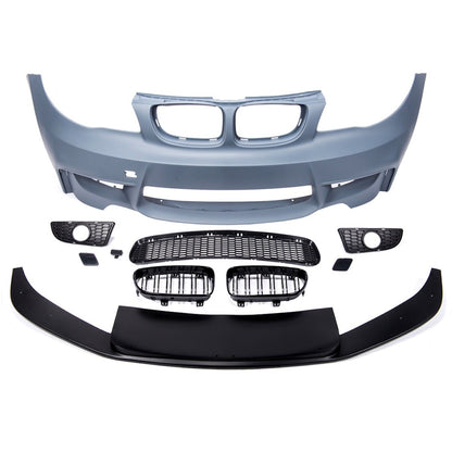 Frontstoßstange mit Spoiler passend für BMW 1er (E81 E87 E88 E82) 2004-2011