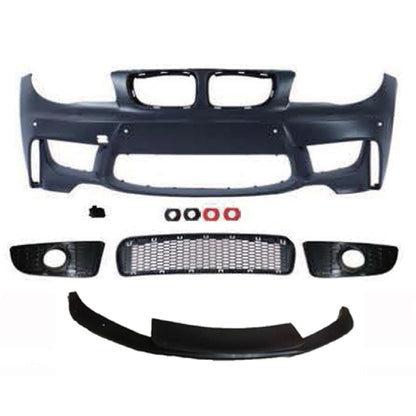 Sport Frontstoßstange mit Spoiler passend für BMW 1er (E81-E88) 2004-2011