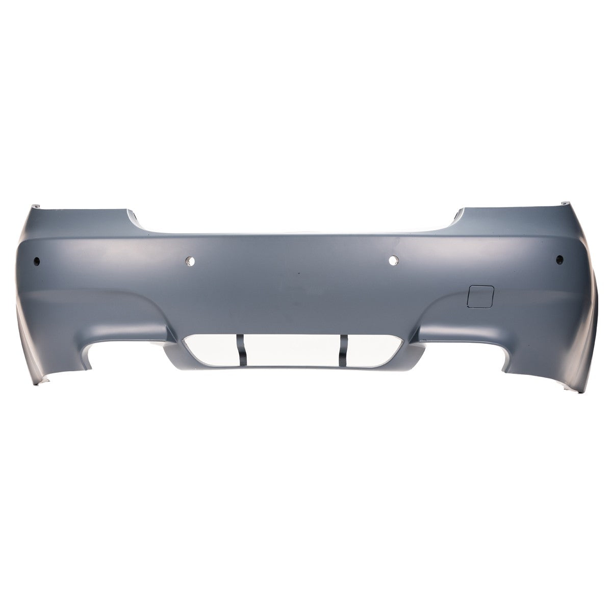 Heckstoßstange mit 24mm PDC Halterungen passend für BMW 5er E60 Limousine 2003-2007