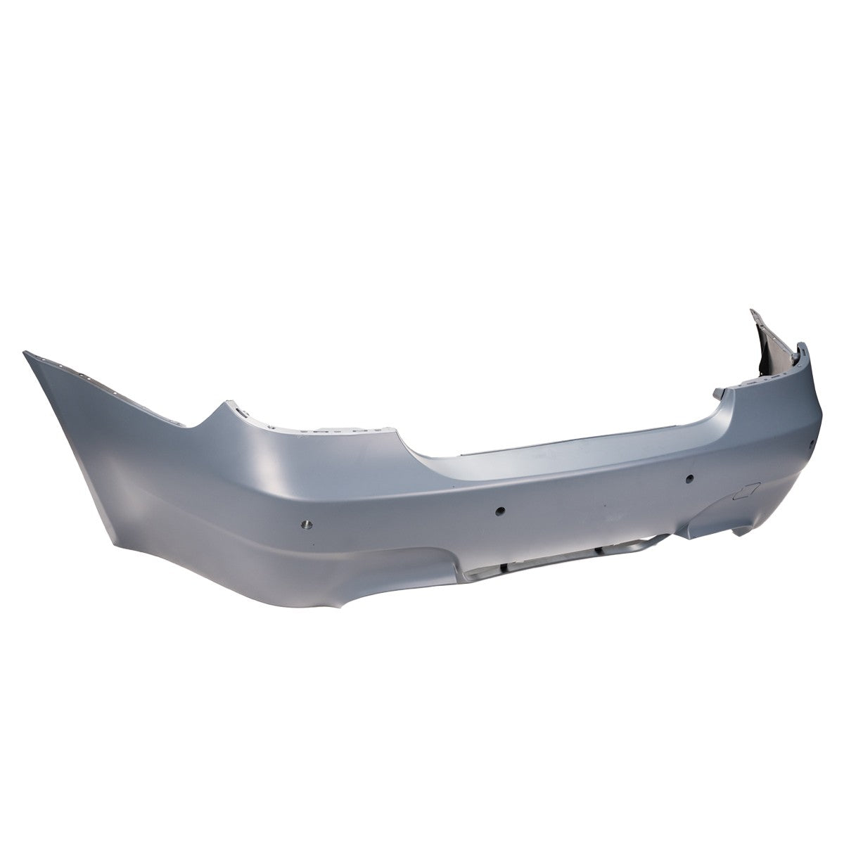 Heckstoßstange mit 24mm PDC Halterungen passend für BMW 5er E60 Limousine 2003-2007