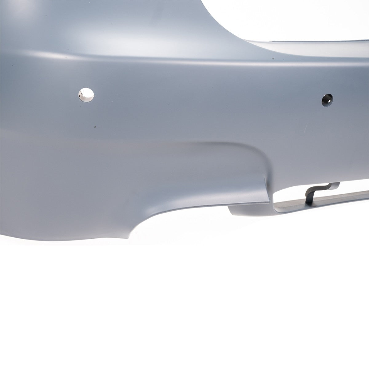 Heckstoßstange mit 24mm PDC Halterungen passend für BMW 5er E60 Limousine 2003-2007