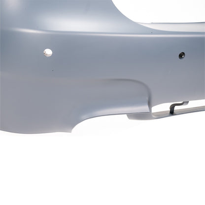 Heckstoßstange mit 24mm PDC Halterungen passend für BMW 5er E60 Limousine 2003-2007