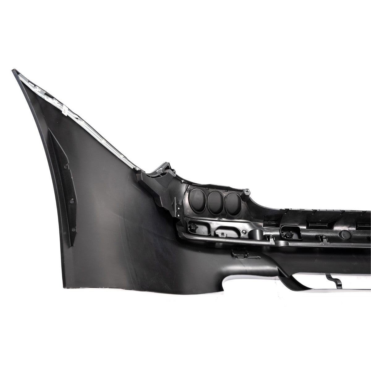 Heckstoßstange mit 24mm PDC Halterungen passend für BMW 5er E60 Limousine 2003-2007