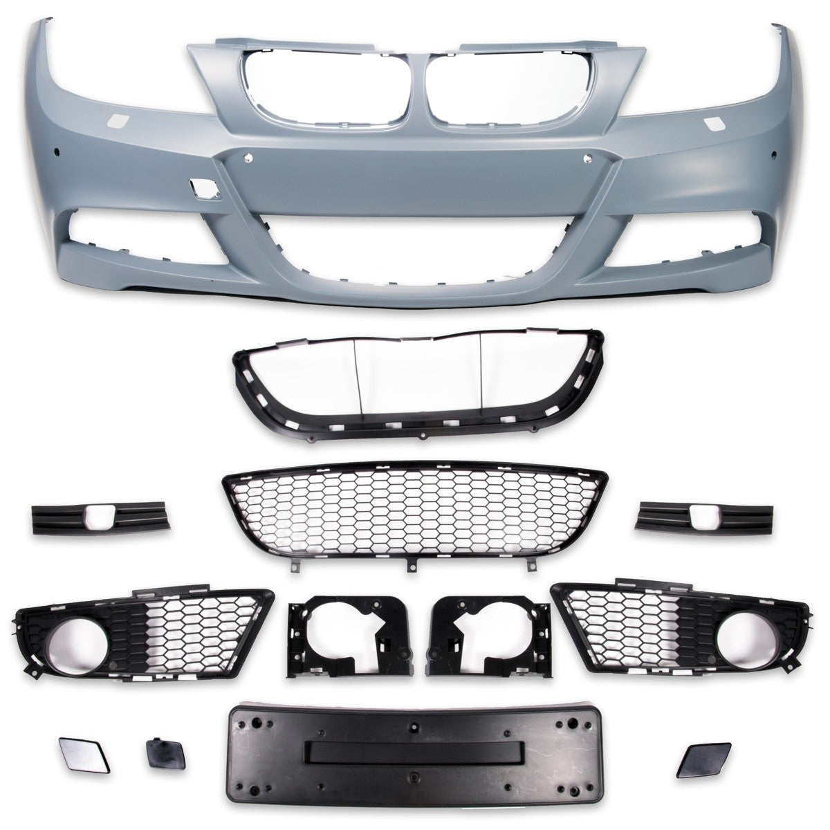 Frontstoßstange mit PDC SRA passend für BMW 3er E90 E91 2008-2011