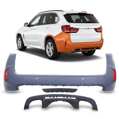 Heckstoßstange mit PDC & Diffusor passend für BMW X5 F15 2013-2018