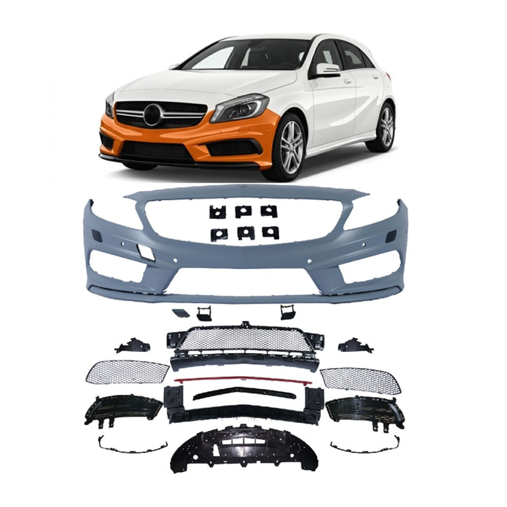 Sport Frontstoßstange PDC SRA passend für Mercedes A-Klasse W176 2012-2015