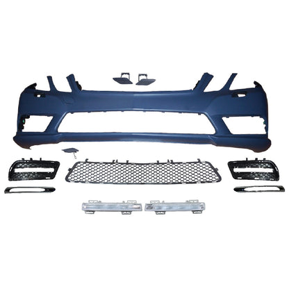 Frontstoßstange Sport mit LED Tagfahrlicht passend für Mercedes E-Klasse W212 S212 2009-2013