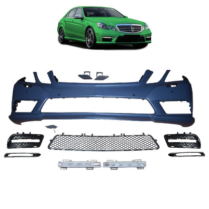 Frontstoßstange Sport mit LED Tagfahrlicht passend für Mercedes E-Klasse W212 S212 2009-2013