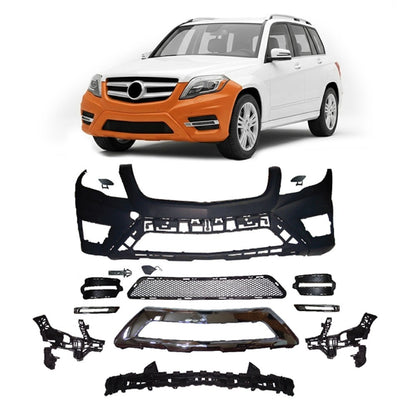 Sportfrontstoßstange mit SRA passend für Mercedes GLK-Klasse 2012-2015