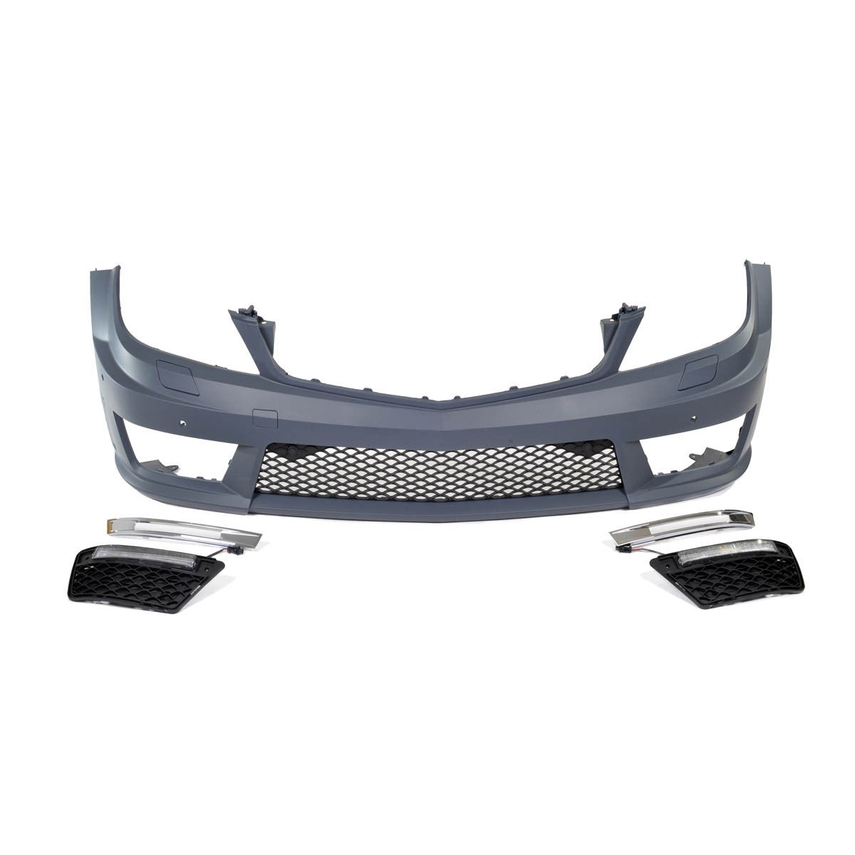 Frontstoßstange mit PDC SRA LED Tagfahrlicht passend für Mercedes C-Klasse W204 2007-2015