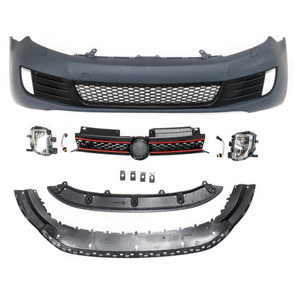 Frontstoßstange mit SRA & Nebelscheinwerfern passend für VW Golf 6 2008-2013