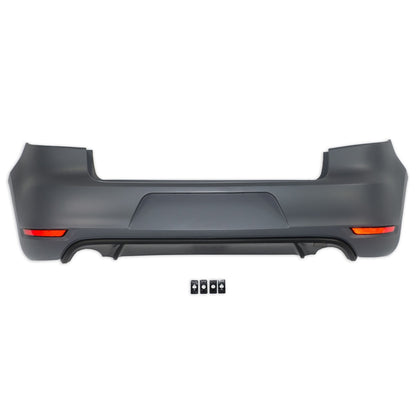 Heckstoßstange mit Diffusor passend für VW Golf 6 2008-2014
