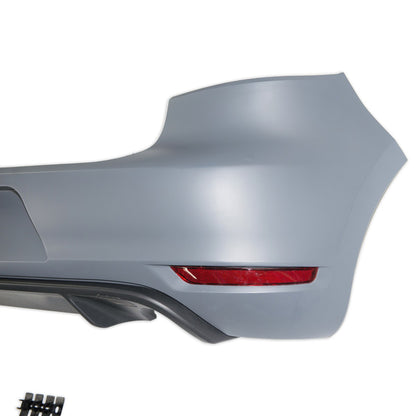 Heckstoßstange mit Diffusor passend für VW Golf 6 2008-2014