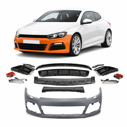 Frontstoßstange mit LED Tagfahrlicht passend für VW Scirocco III 2008-2014