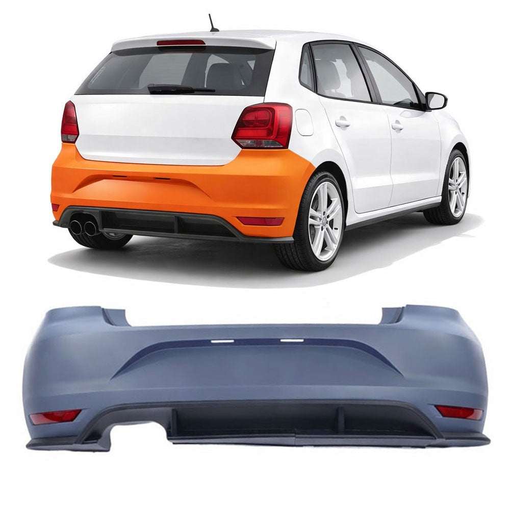 Heckstoßstange passend für VW Polo V 6R 6C 2009-2017