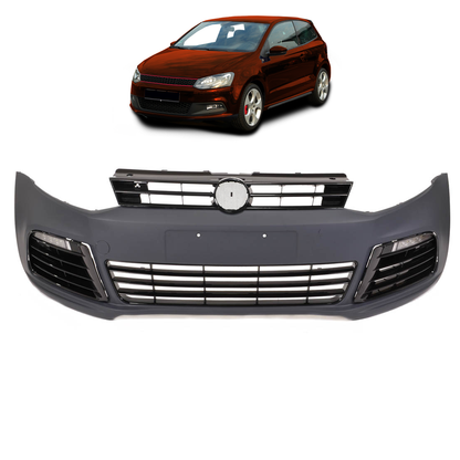 Frontstoßstange mit Grill passend für VW Polo V 6R 6C 2009-2017
