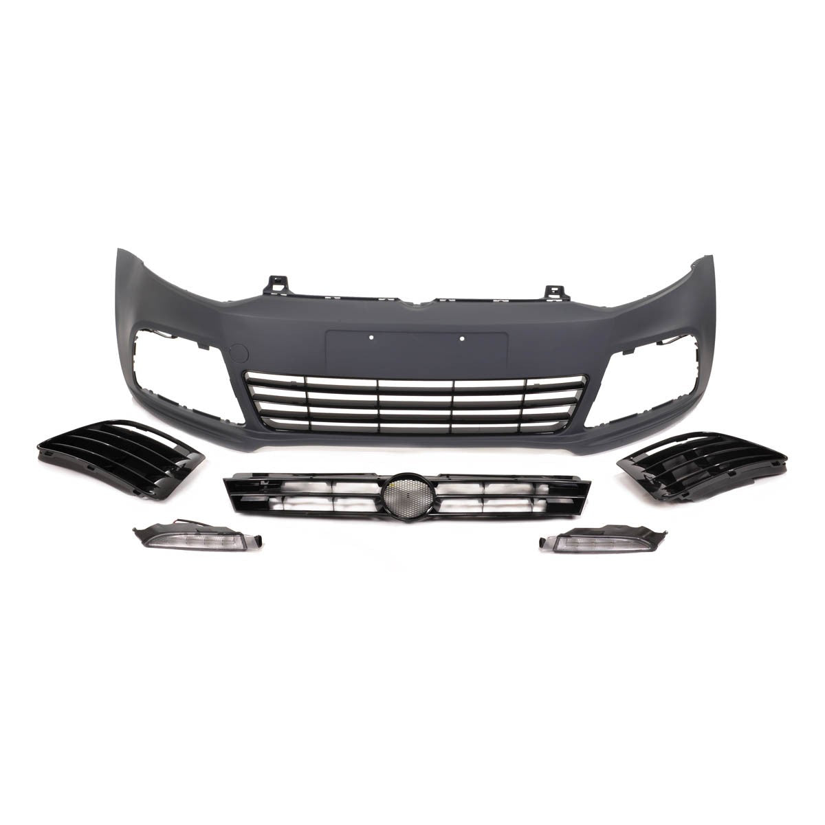 Frontstoßstange mit Grill passend für VW Polo V 6R 6C 2009-2017