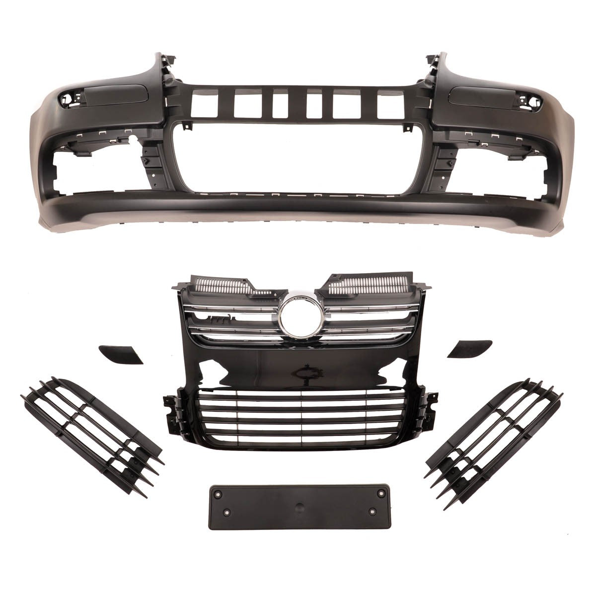 Frontstoßstange mit Grill & SRA passend für VW Golf 5 2003-2009