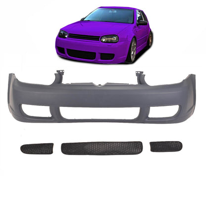 Frontstoßstange mit Gittergrill passend für VW Golf 4 1998-2003