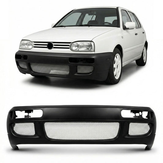 Frontstoßstange PP Kunststoff unlackiert passend für VW Golf 3 1991-1997