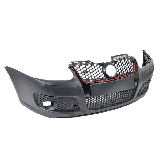 Vordere Stoßstange Unlackiert mit Grill und Nebelscheinwerfern für VW Golf 5 2003-2008