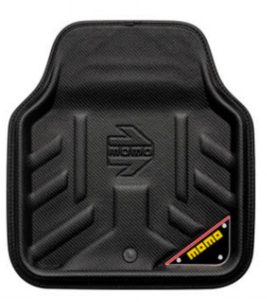 MOMO Schalenfussmatte Drive Carbon/ schwarz Gr. SS