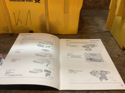 V.A.G Karosserie Reperaturleitfaden Scirocco ab Mai 1981