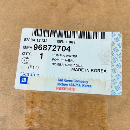 Original GM Chevrolet Kalos 1.4 Wasserpumpe NEU 96872704