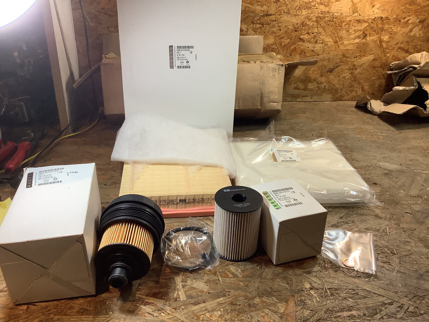 Opel Meriva A Servicekit Original GM NEU