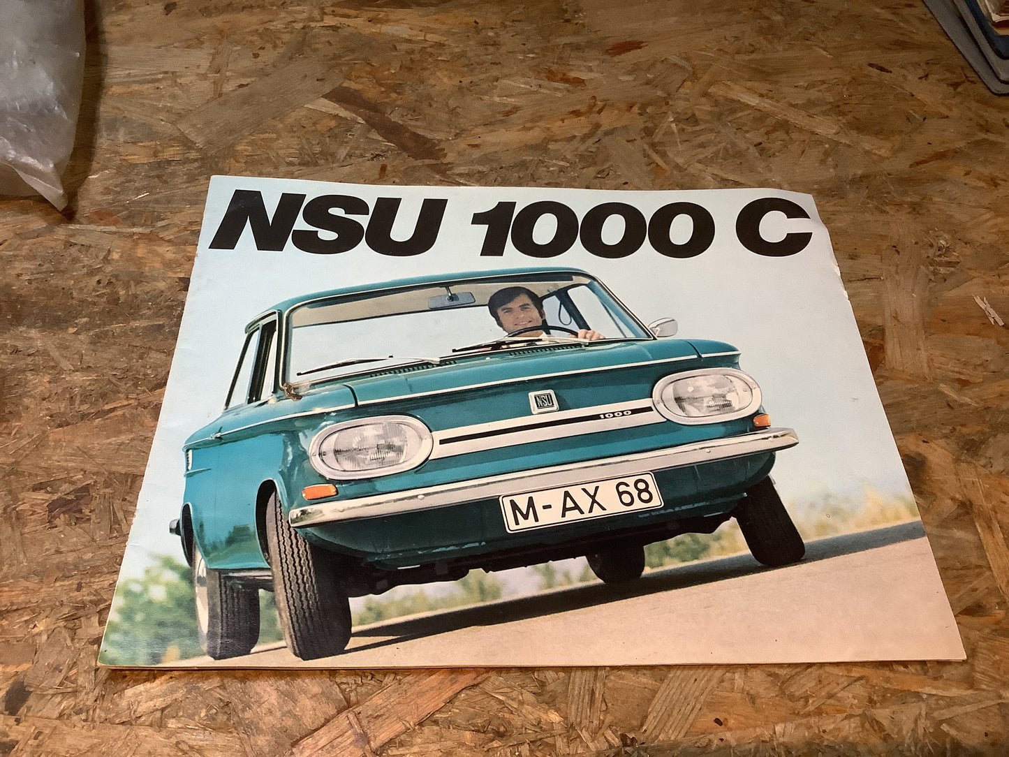 NSU 1000C Werbeprospekt