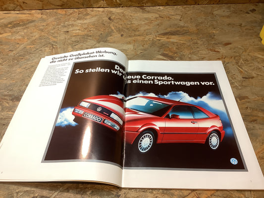 Werbeheft Volkswagen Corrado