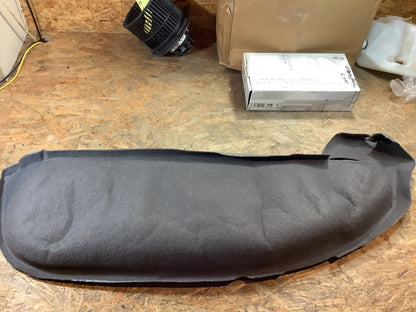 Opel Kadett E Polsterverkleidung Radkasten hinten, rechts, grau Original GM NEU