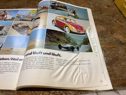Der Käfer Zeitschrift aus dem Jahr 1973