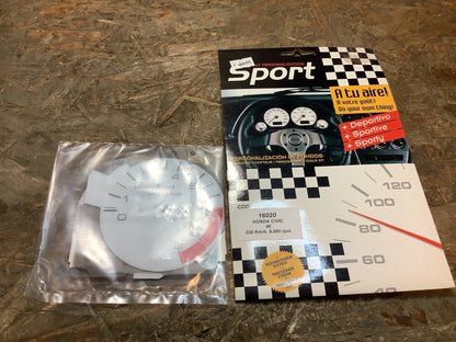 Honda Civic 96 Tachometer Kit Original Kit Personalización Sport NEU