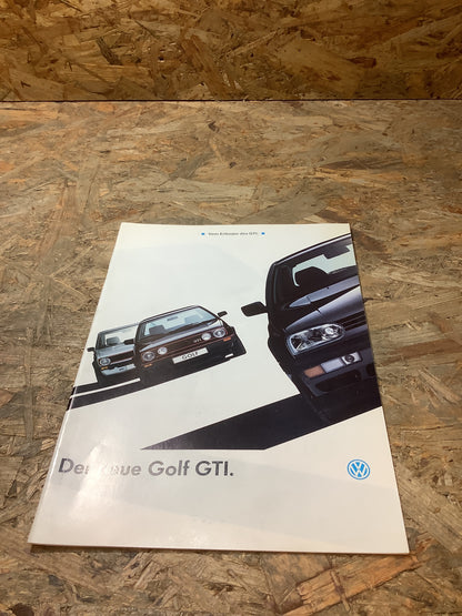 Der neue Golf GTI Werbeheft Ausgabe Januar 1992