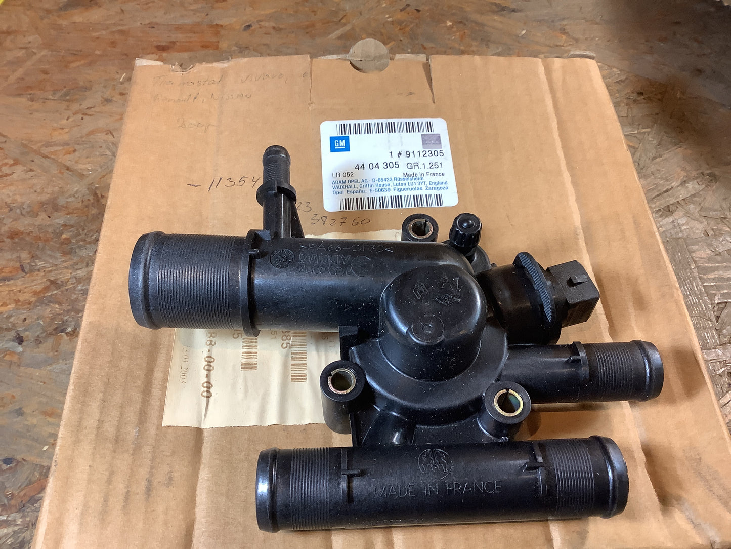 Opel Movano DCI Thermostatgehäuse (Kühlmittel) Original GM NEU