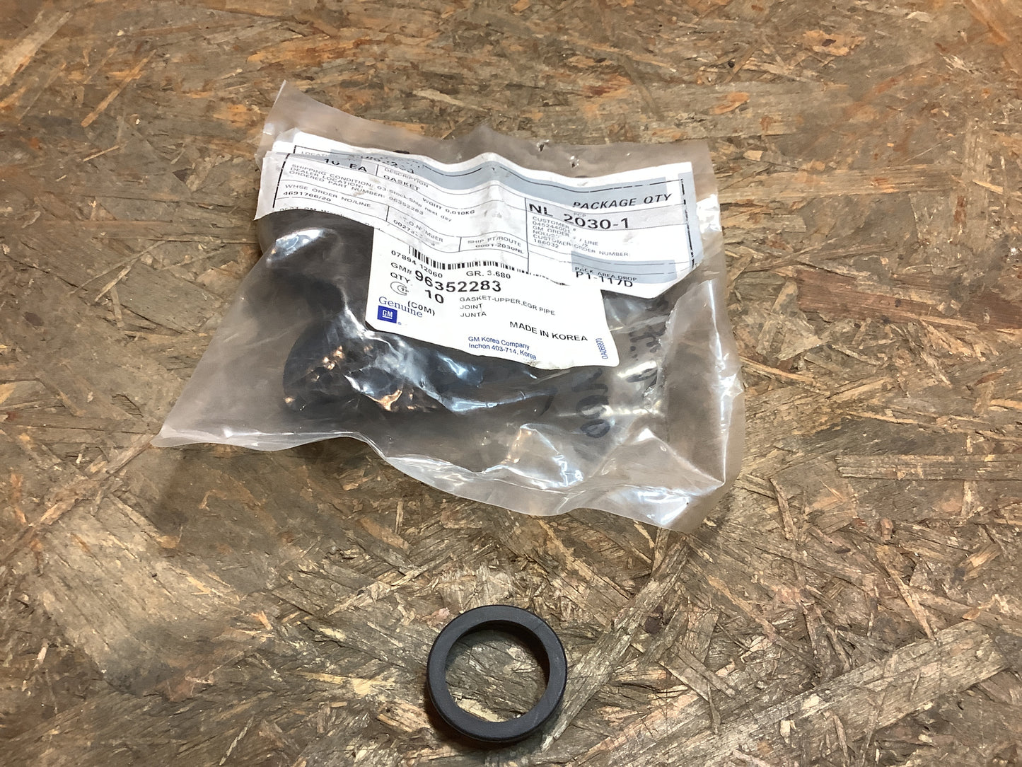 Chevrolet Spark 100 Dichtung AGR-Ventil Original GM NEU