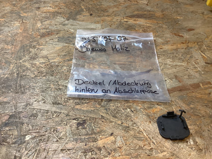 Daewoo Matiz Deckel/Abdeckung hinten an Abschleppöse Original GM NEU