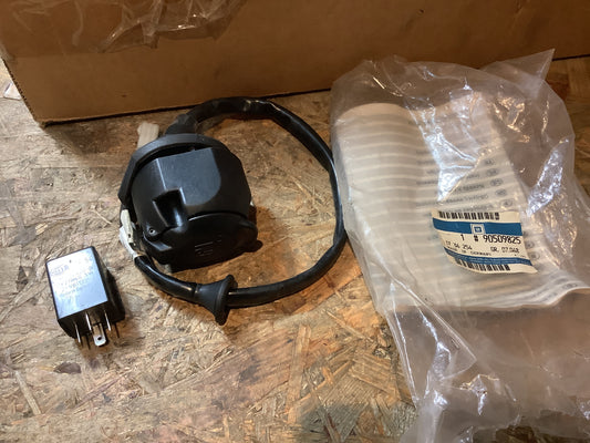 Opel Astra F Satz Elektroteil Anhängervorrichtung Original GM NEU