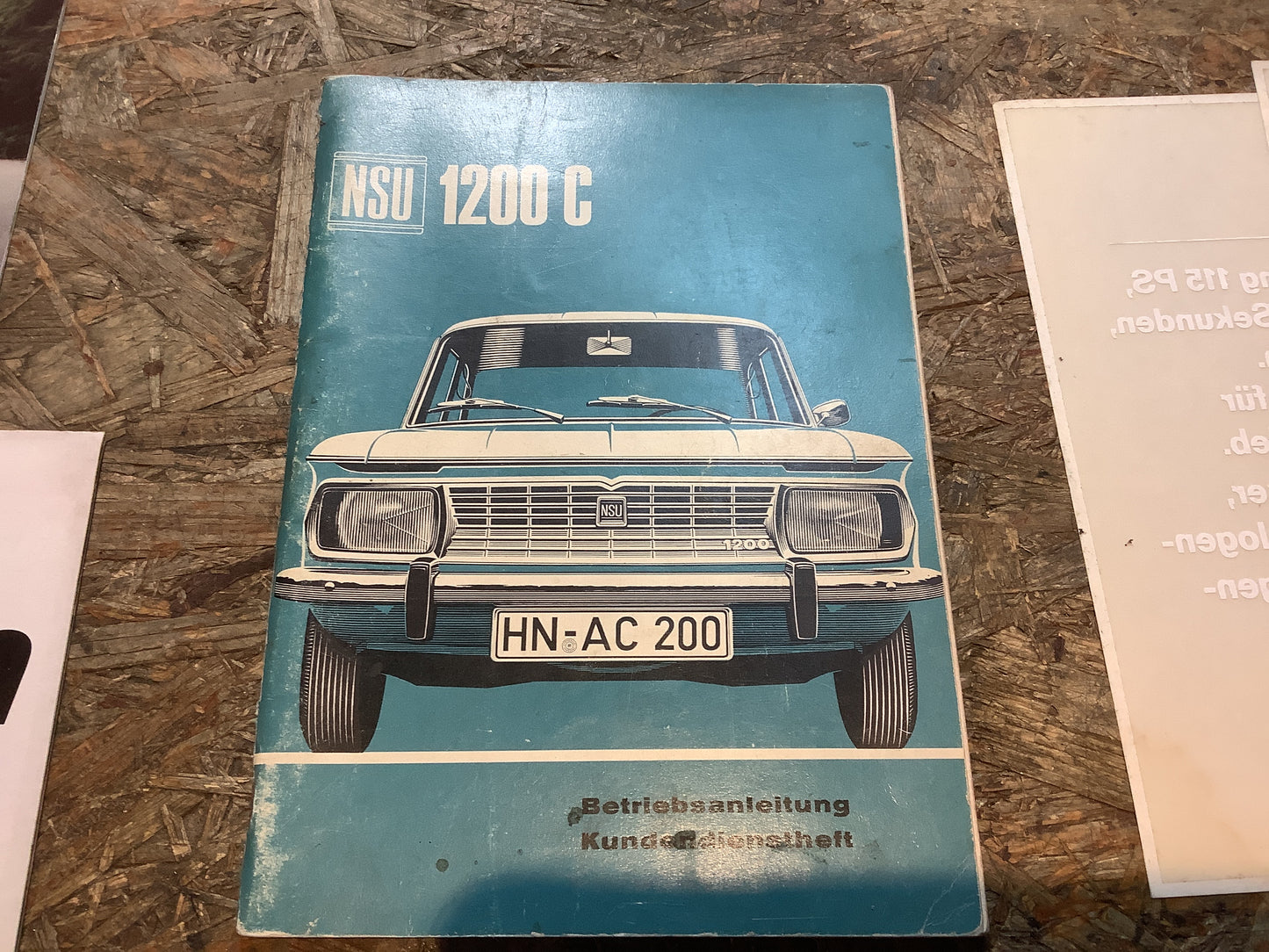 Verschiedene Hefte/Prospekte von NSU und Audi