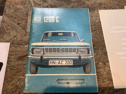 Verschiedene Hefte/Prospekte von NSU und Audi