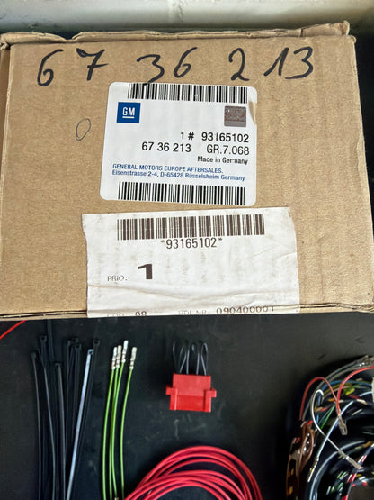 Original GM Opel Omega B Kabelsatz Anhängerkupplung NEU
